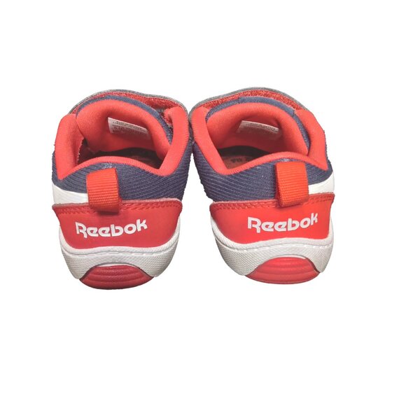 Reebok Casual Blue Sneakers With Red And White Details US 5 - Picture 3 of 7